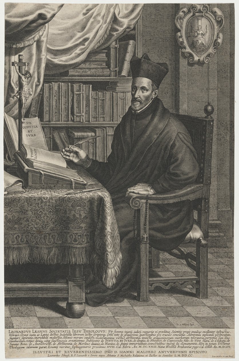 Leonard Lessius, jezsuita alkotó: Schelte Adams Bolswert