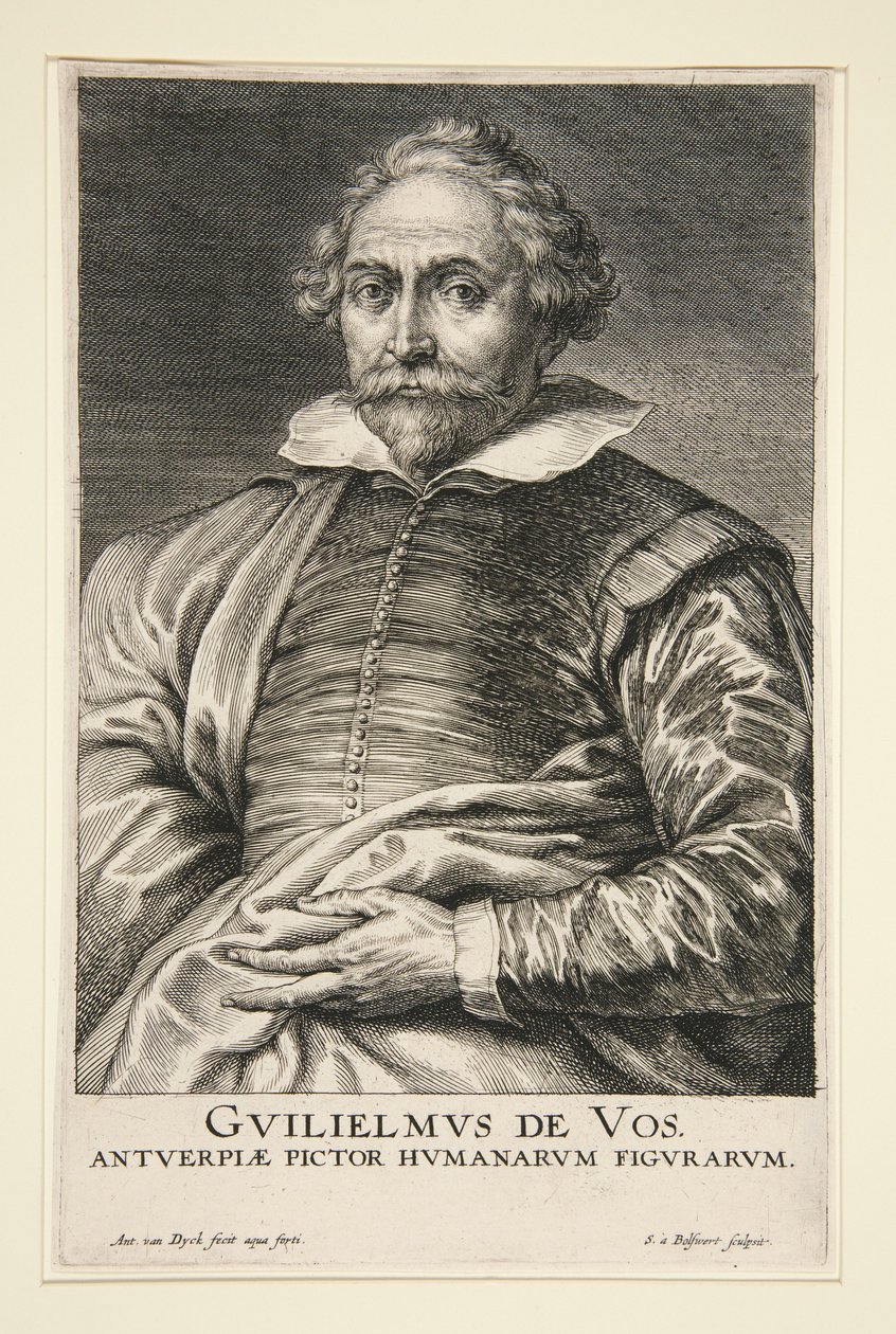 William de Vos portréja alkotó: Schelte Adams Bolswert