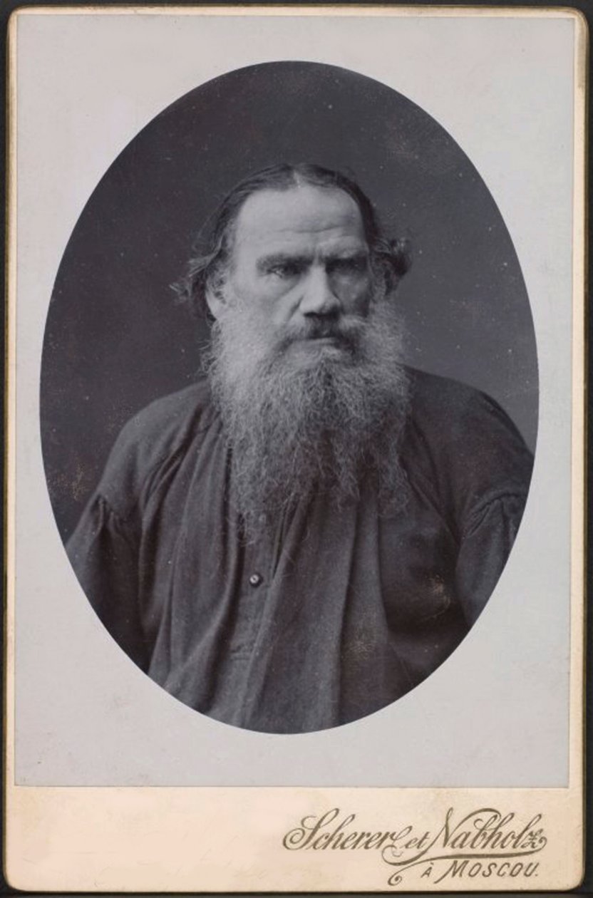 Lev Tolsztoj, orosz író, 1900 alkotó: Scherer Nabholz and Co