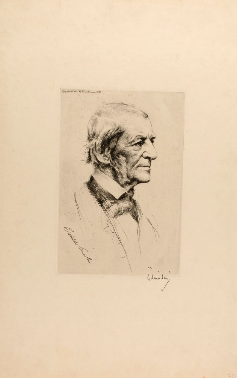 Ralph Waldo Emerson alkotó: Schneider, Otto J.
