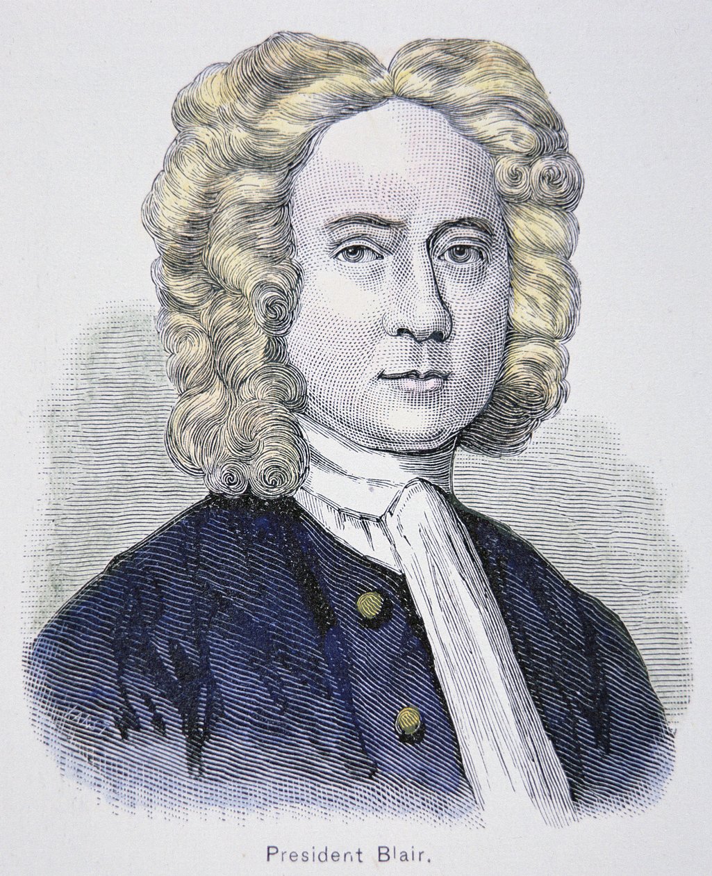James Blair (színes litográfia) alkotó: School American