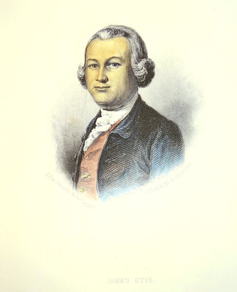 James Otis (színes metszet) alkotó: School American