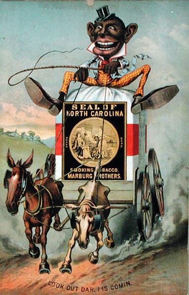 „Seal of North Carolina Smoking Tobacco” (színes litho) reklámplakát alkotó: School American