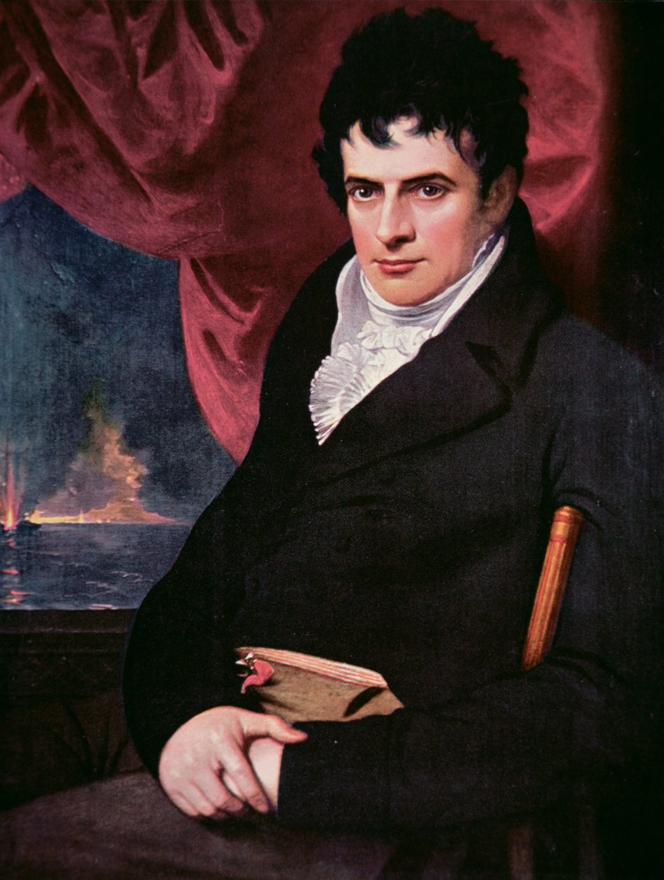 Robert Fulton (1765-1815) (olaj, vászon) alkotó: School American