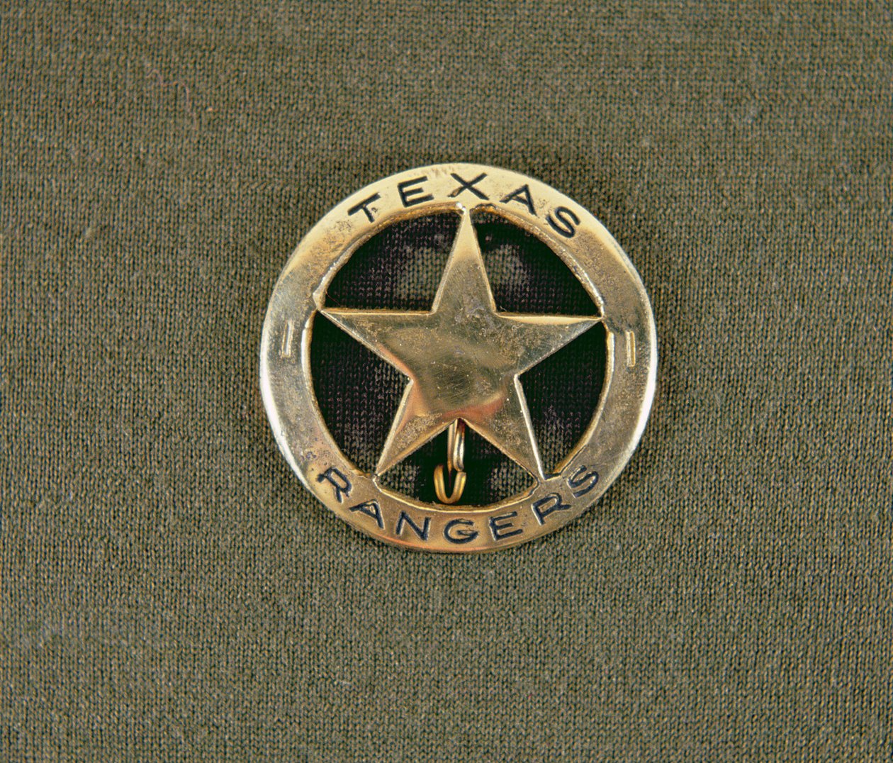 Texas Rangers jelvény (fém) alkotó: School American
