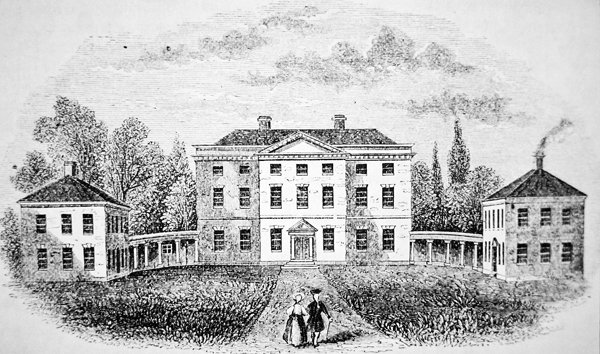 Tryon észak-karolinai kormányzó palotaszerű rezidenciája (lithó) alkotó: School American