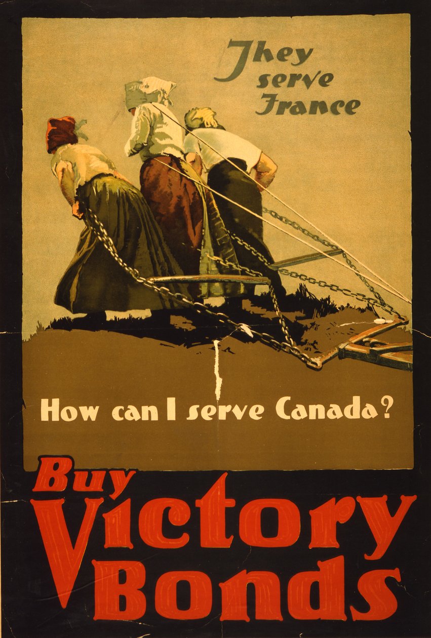Franciaországot szolgálják, hogyan szolgálhatom Kanadát? Vásároljon Victory Bonds-t alkotó: School Canadian