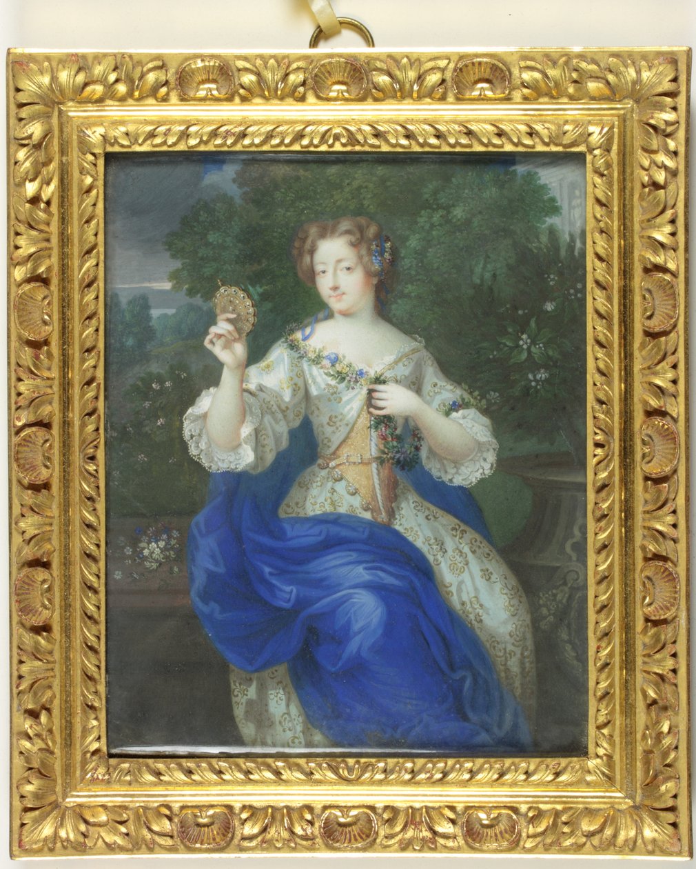 Marie-Angelique Scoraille de Rousille, Fontanges hercegnője (zománc) alkotó: School Continental
