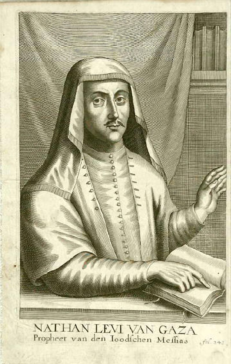 Gázai Nátán (metszet) alkotó: School Dutch
