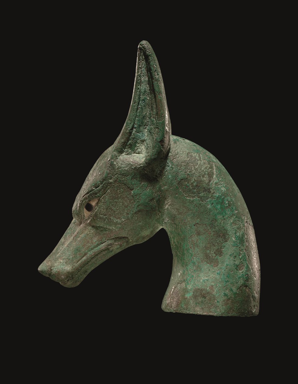 Egyiptomi bronz jogarvégződés alkotó: School Egyptian