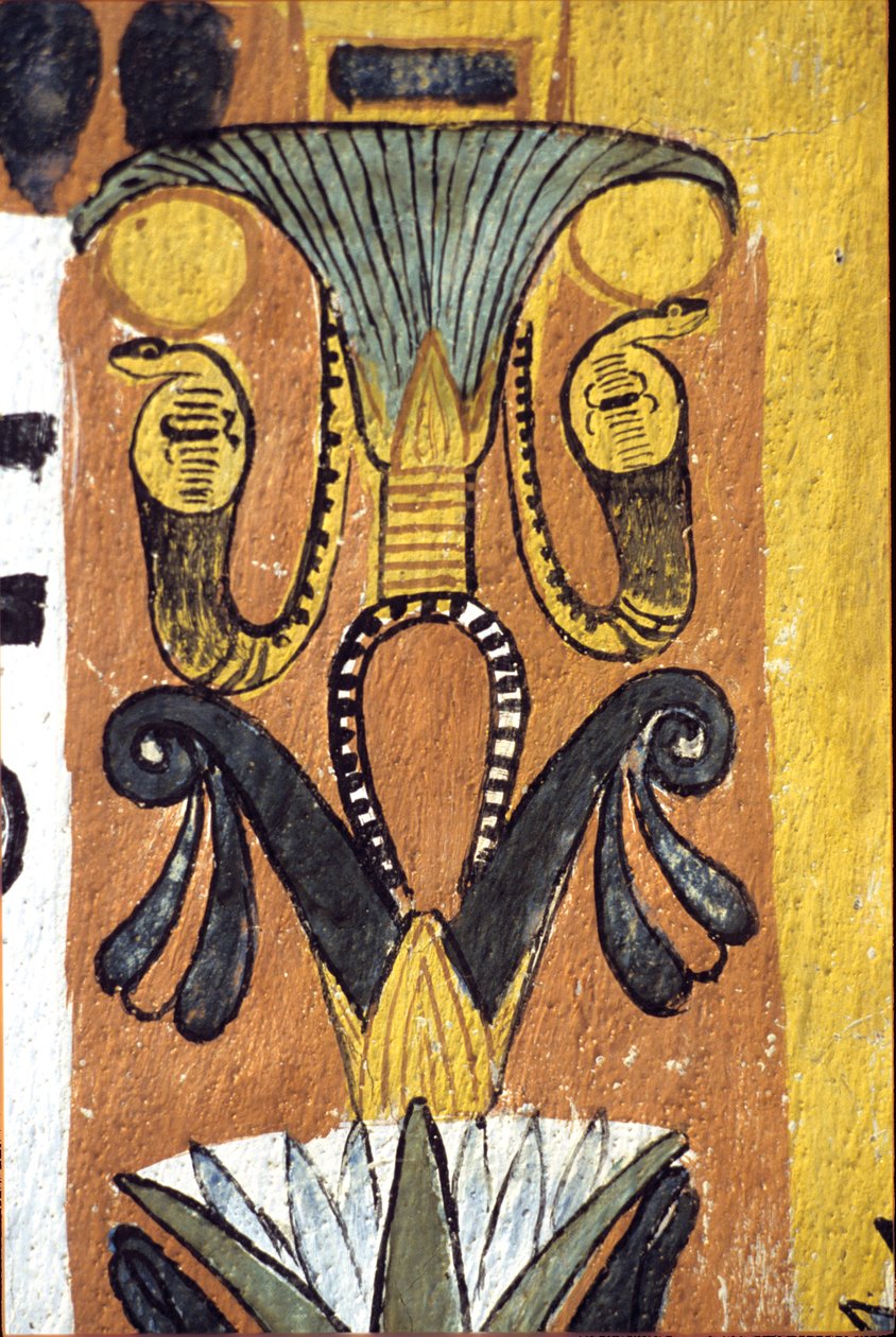 Ókori Egyiptom, Falfestmény Sennedjem sírja, Deir el Medina, Théba, Nemesek sírja alkotó: School Egyptian