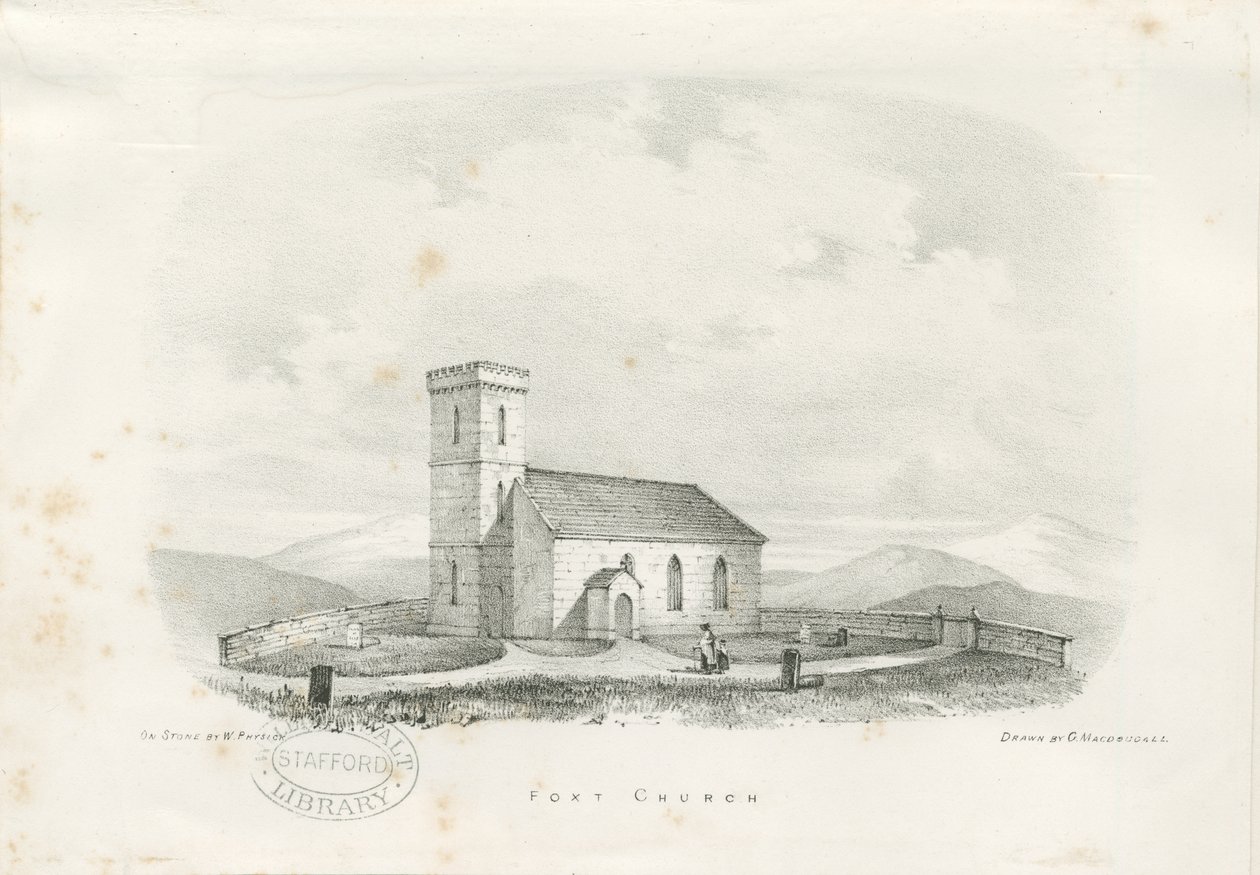 Rókatemplom: litográfia, nd [c 1840] (nyomtatás) alkotó: School English