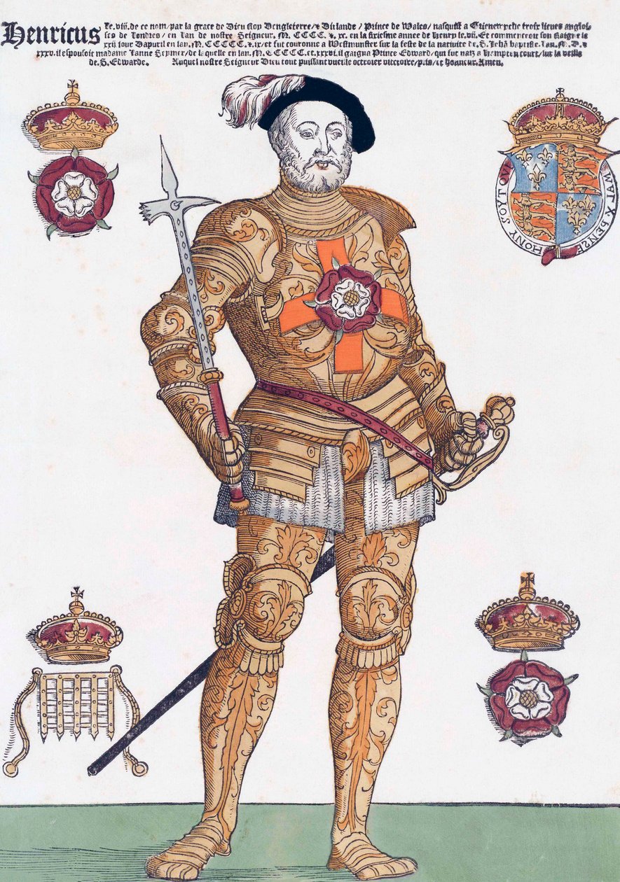 VIII. Henrik angol király (nyomtatás) alkotó: School English