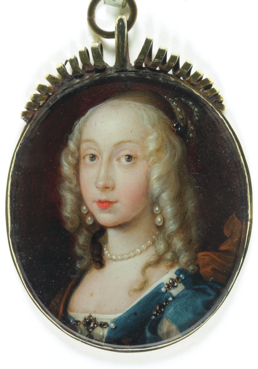 Lady Frances Cavendish, Bolingbroke grófnője (zománc) alkotó: School English