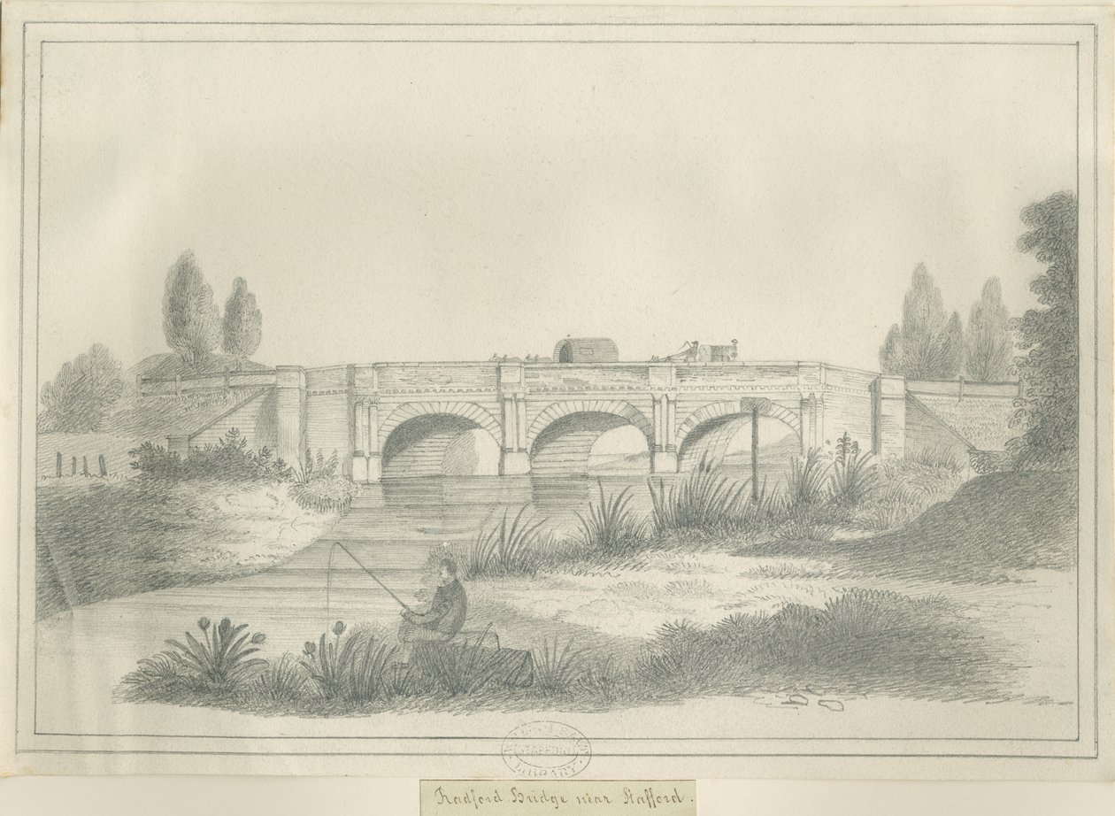 Stafford – Radford Bridge: ceruzarajz, nd [?19. század] (rajz) alkotó: School English