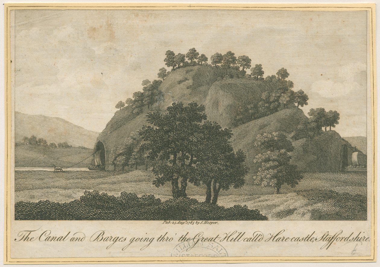 Talke - Hare-kastély: metszet, és [c 1785] (nyomtatás) alkotó: School English