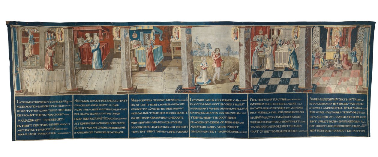 A Fazekasasszony csodái (szőttes) alkotó: School Flemish
