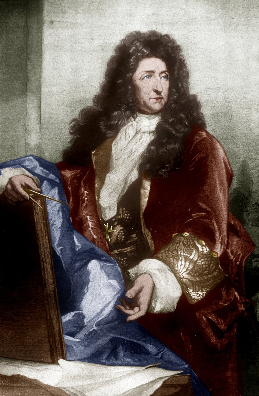 Andre Le Notre (1613-1700) (metszet) alkotó: School French