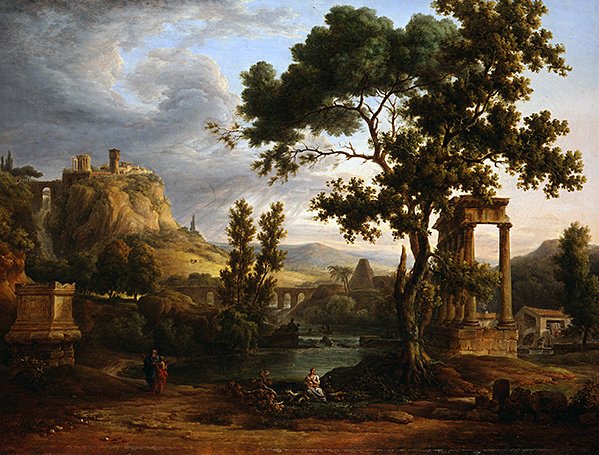 Árkádiai Capriccio alkotó: School French