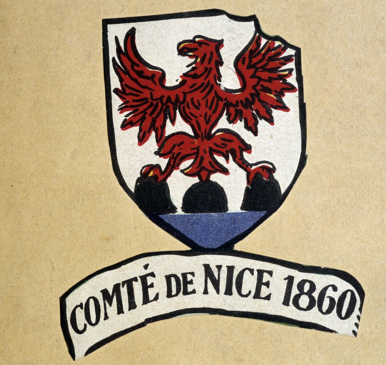 Nizza megye címere alkotó: School French