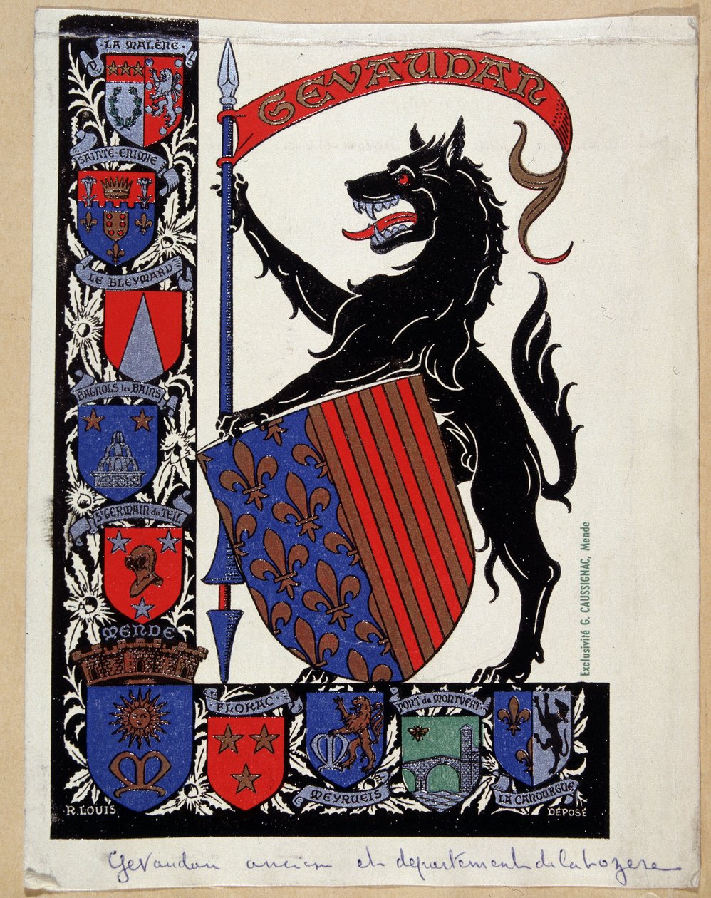 A Gevaudan kabátja. (Béta) alkotó: School French