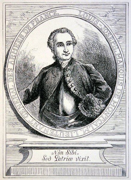 Marquis de Montcalm (metszet) alkotó: School French