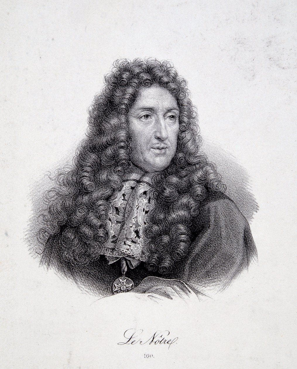 Andre Le Notre portréja (Lenotre) alkotó: School French