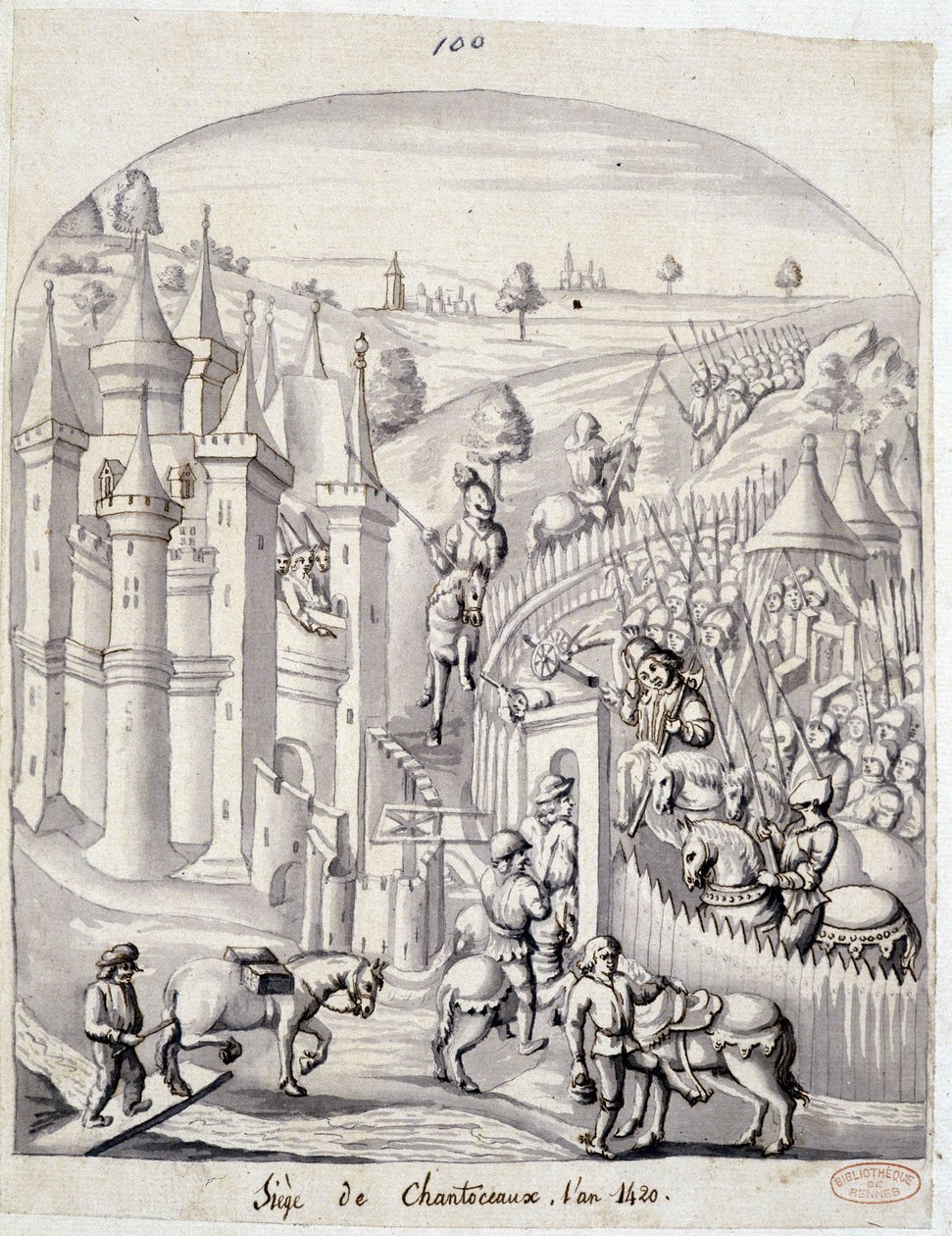 Chantoceaux ostroma 1420-ban alkotó: School French