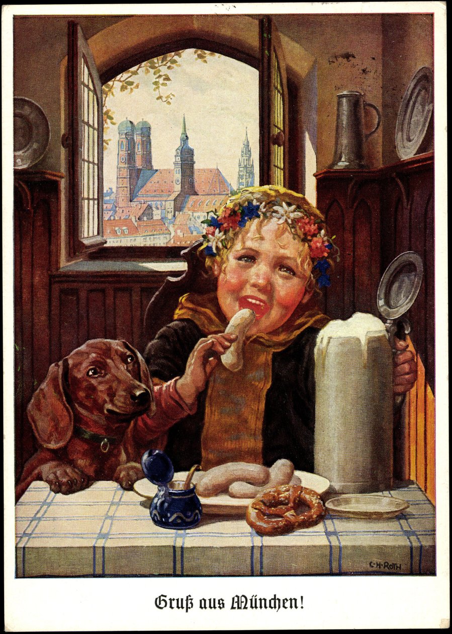 Oktoberfest (nyomtatás) alkotó: School German