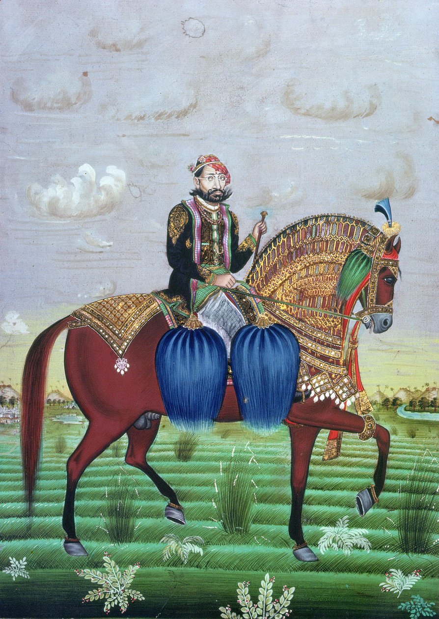 Dzsaj Szingh II. dzsajpur-i maharadzsa (1699-1743) alkotó: School Indian
