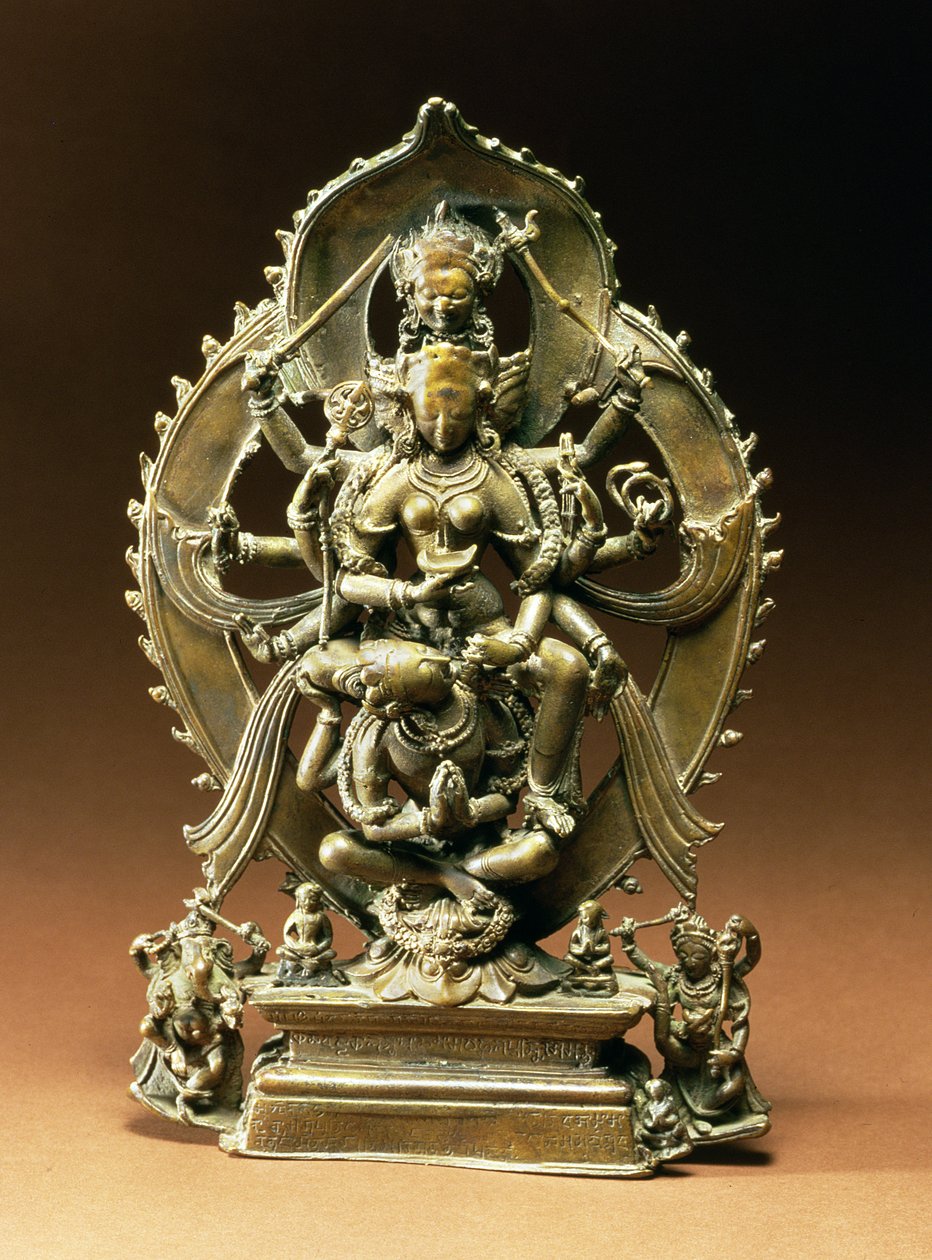 Marichi, a Hajnal sugara, Pala-korszak, Kelet-India (bronz) alkotó: School Indian