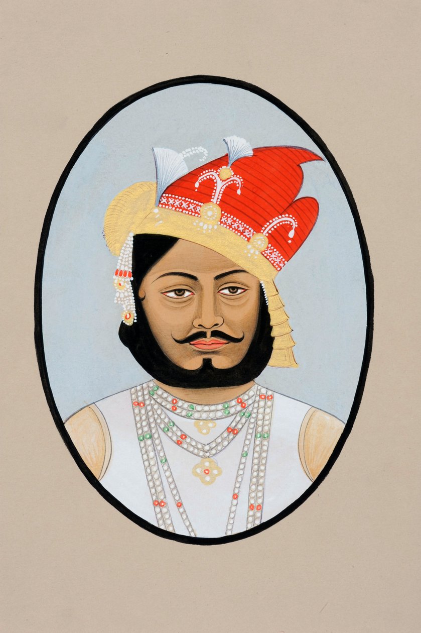 Bairi Sal Jaisalmer miniatűr festményei alkotó: School Indian