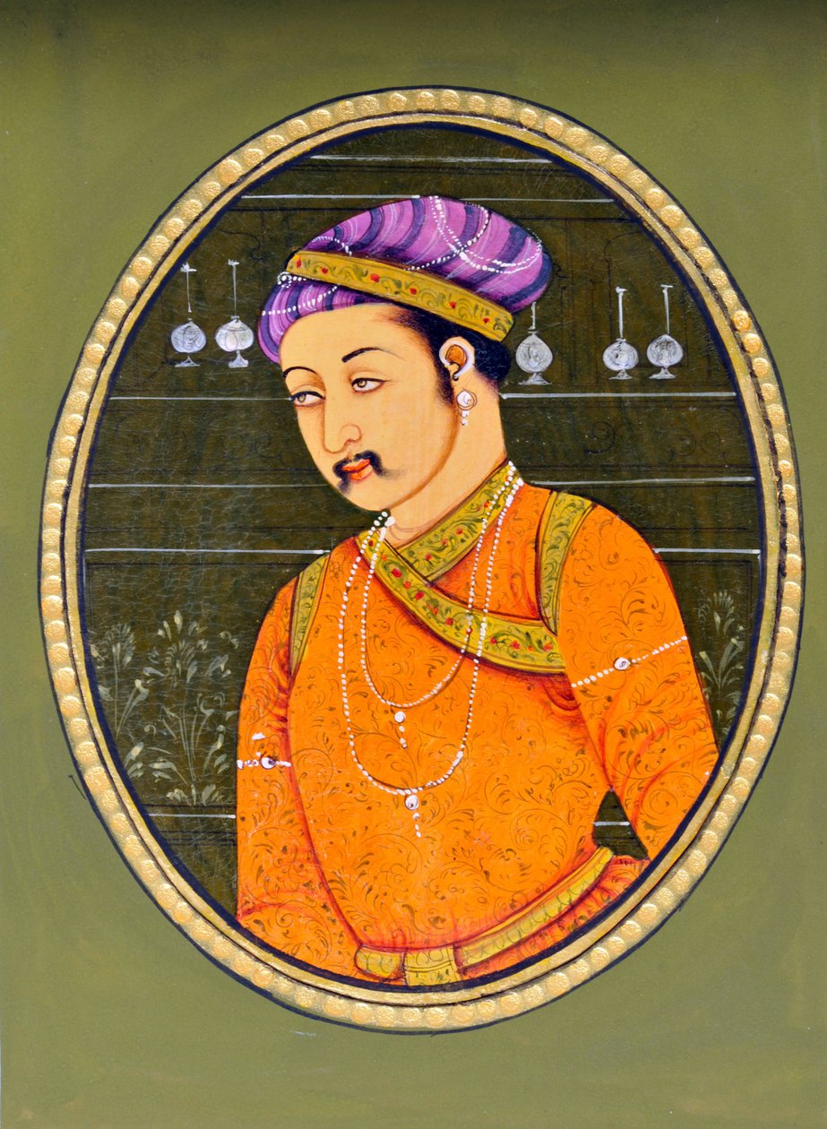 Jahangir császár miniatűr festménye India Ázsia India Ázsia alkotó: School Indian