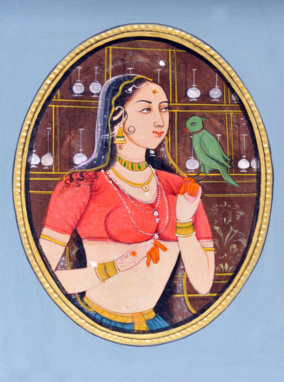 Jodha Bai miniatűr festménye India Ázsia India Ázsia alkotó: School Indian
