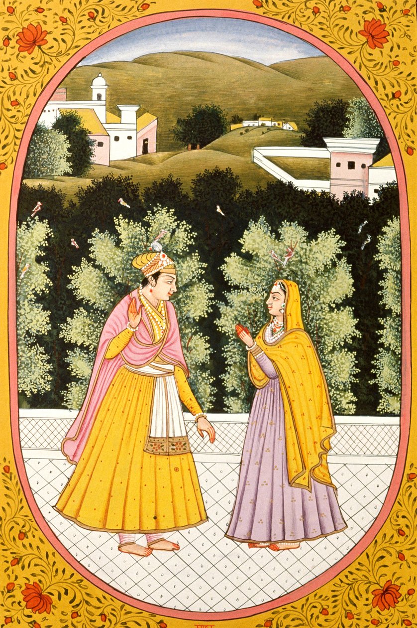 Év Naptár Picture  Painting for a Hindu Month Magha, India alkotó: School Indian