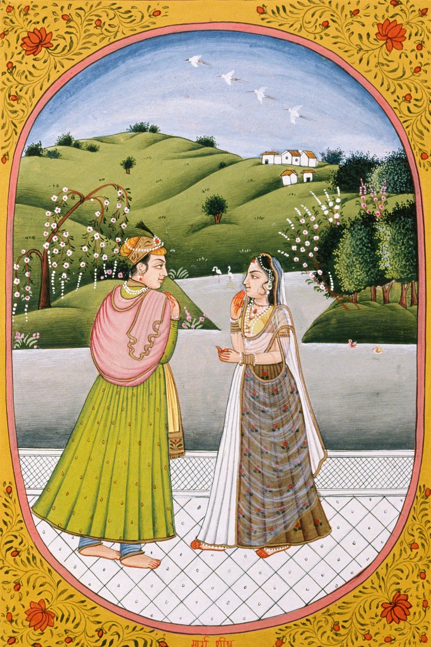 Év Naptár Picture  Painting for a Hindu Month Marshes, India alkotó: School Indian