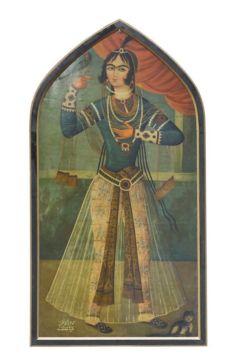 Gohar Taj Bani Abbasi, Mehr Ali Isfahani, képzőművészeti múzeum alkotó: School Iranian