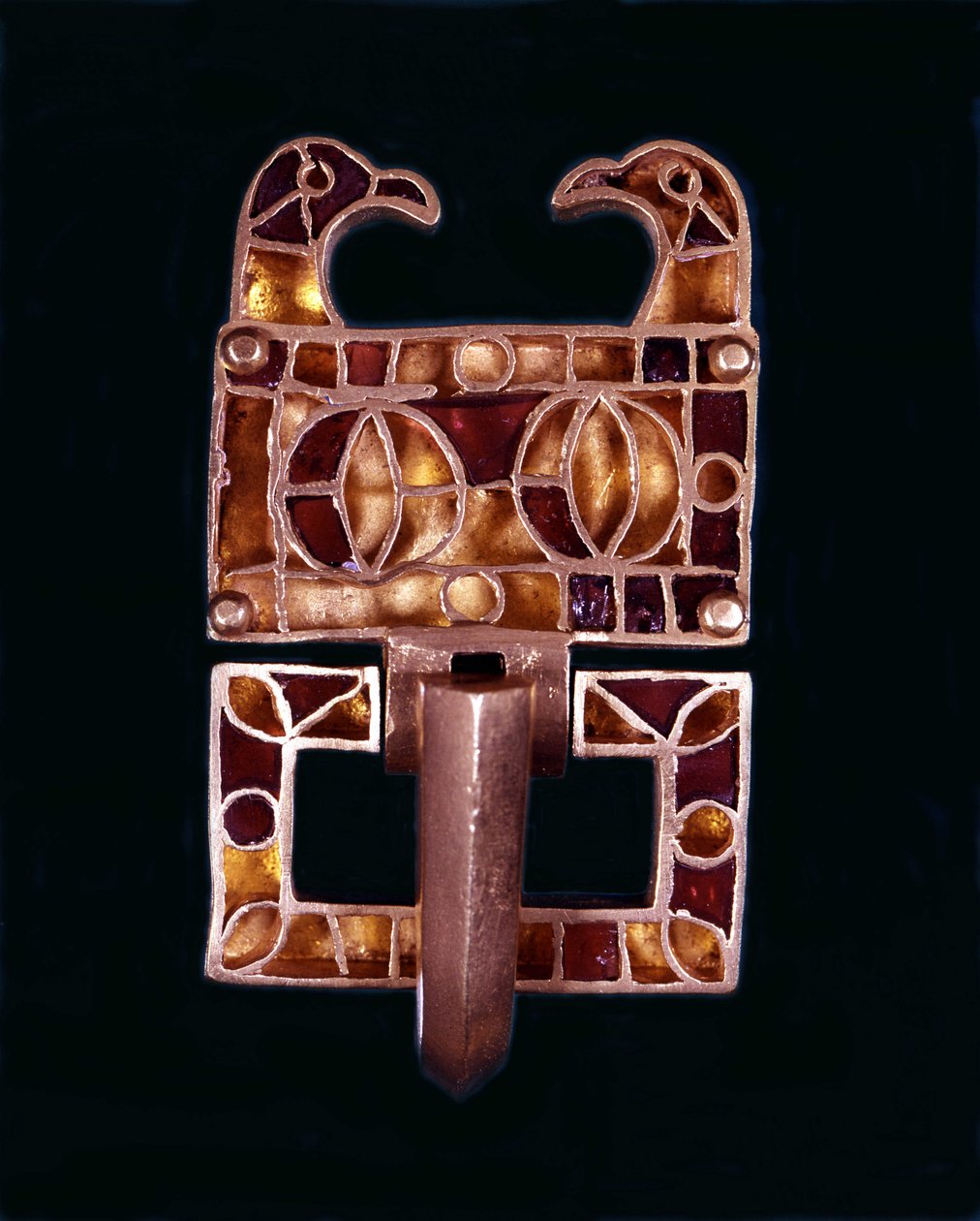 Gótikus fibula. Kr.u. 6. század. Milánó, Vármúzeum alkotó: School Italian