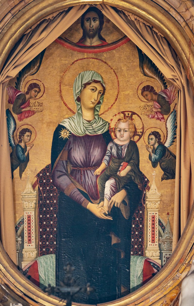 St. Brizio Madonna alkotó: School Italian