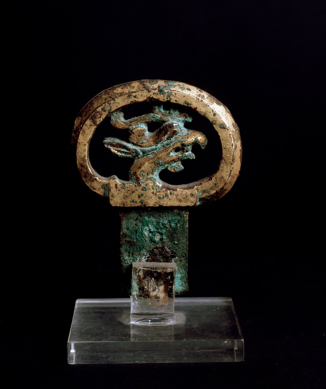 Bronz fogantyú grifffejjel, Kr.e. 6-5 alkotó: Japanese School