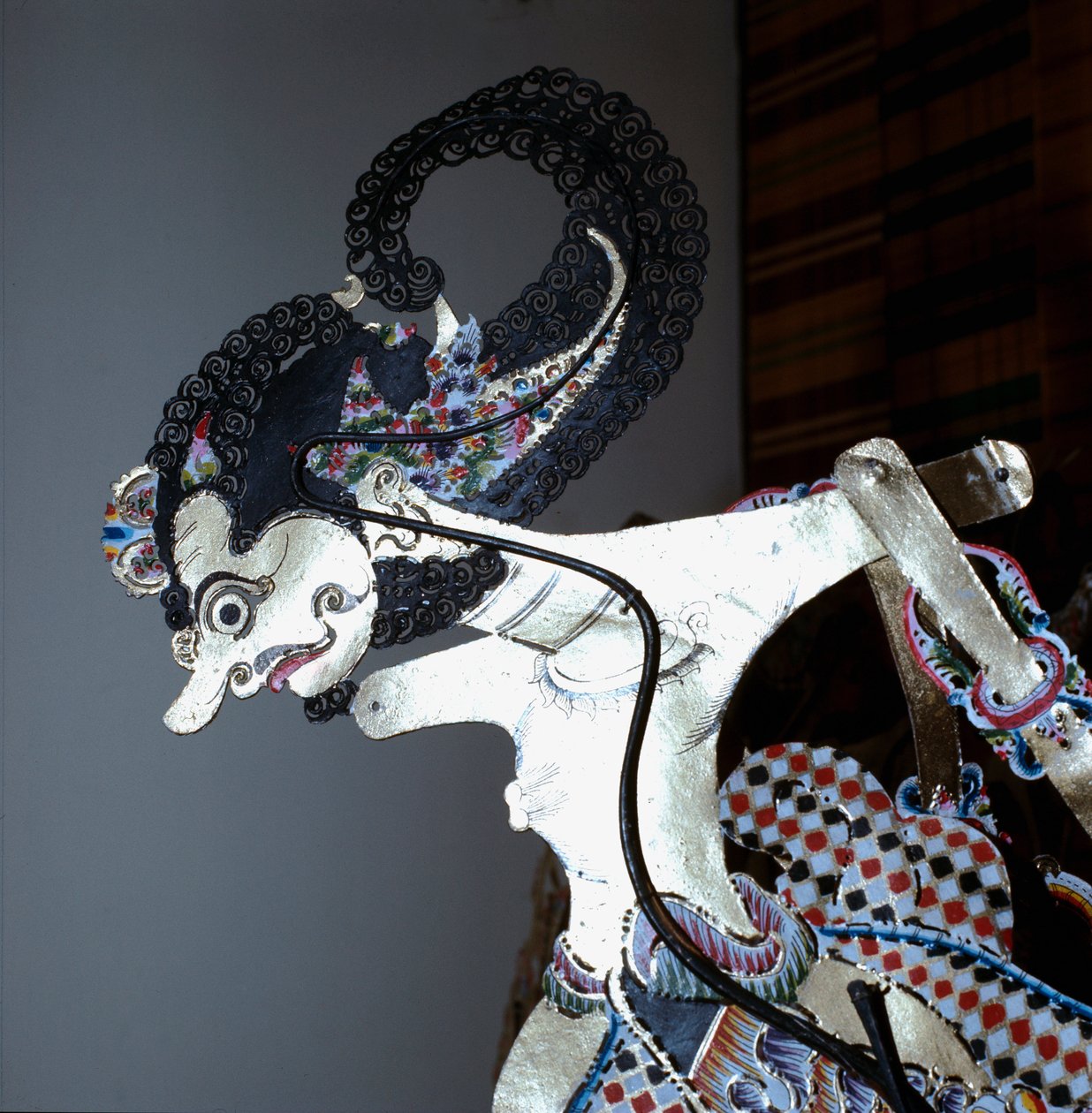 Wayang (árnyékbábok) alkotó: School Javanese