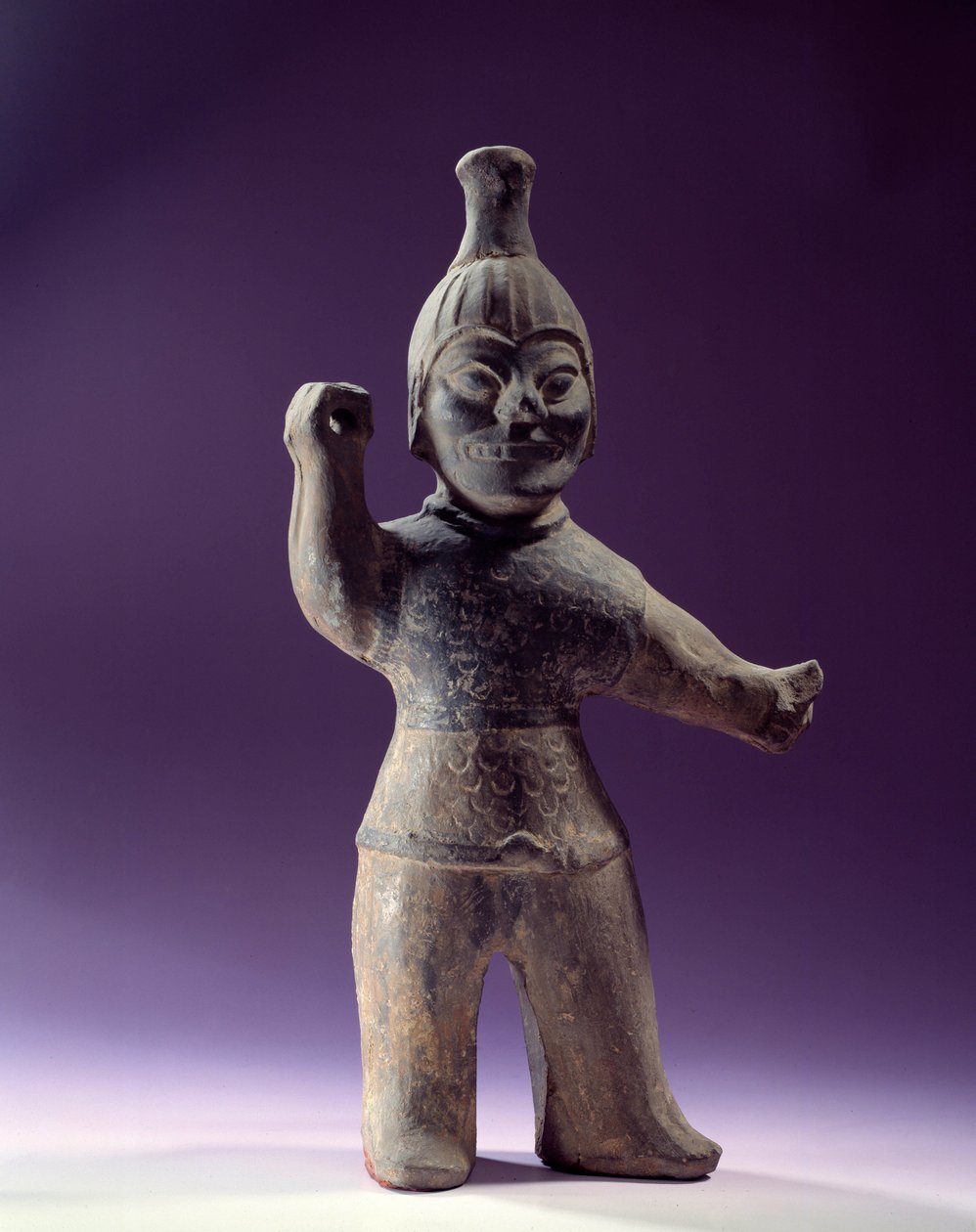 Művészeti mag: ördögűző figurája. A három királyság időszaka (Kr. e. 57-668). Párizs, Cernuschi Múzeum alkotó: School Korean