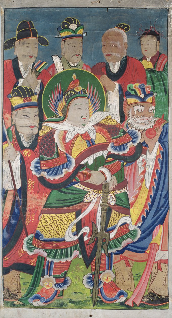 Sinjang (szín selyemre) alkotó: School Korean