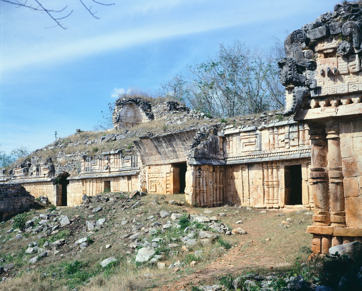 Labna palota, Puuc stílusú épület, Yucatan (Mexikó). Maja civilizáció. 4-10. század. alkotó: R. and Smith Simkin