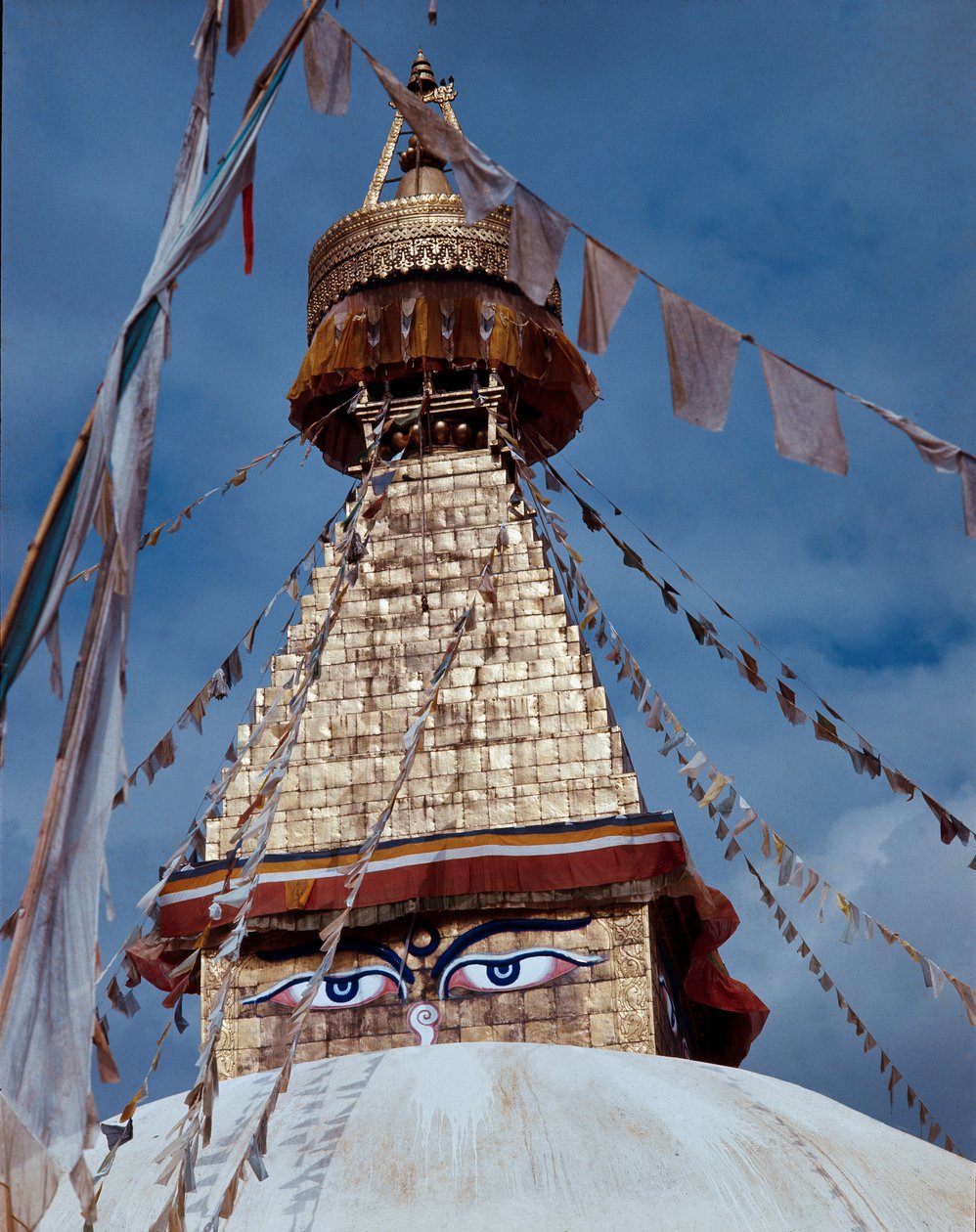 A buddhista sztúpa, 8. század alkotó: School Nepalese