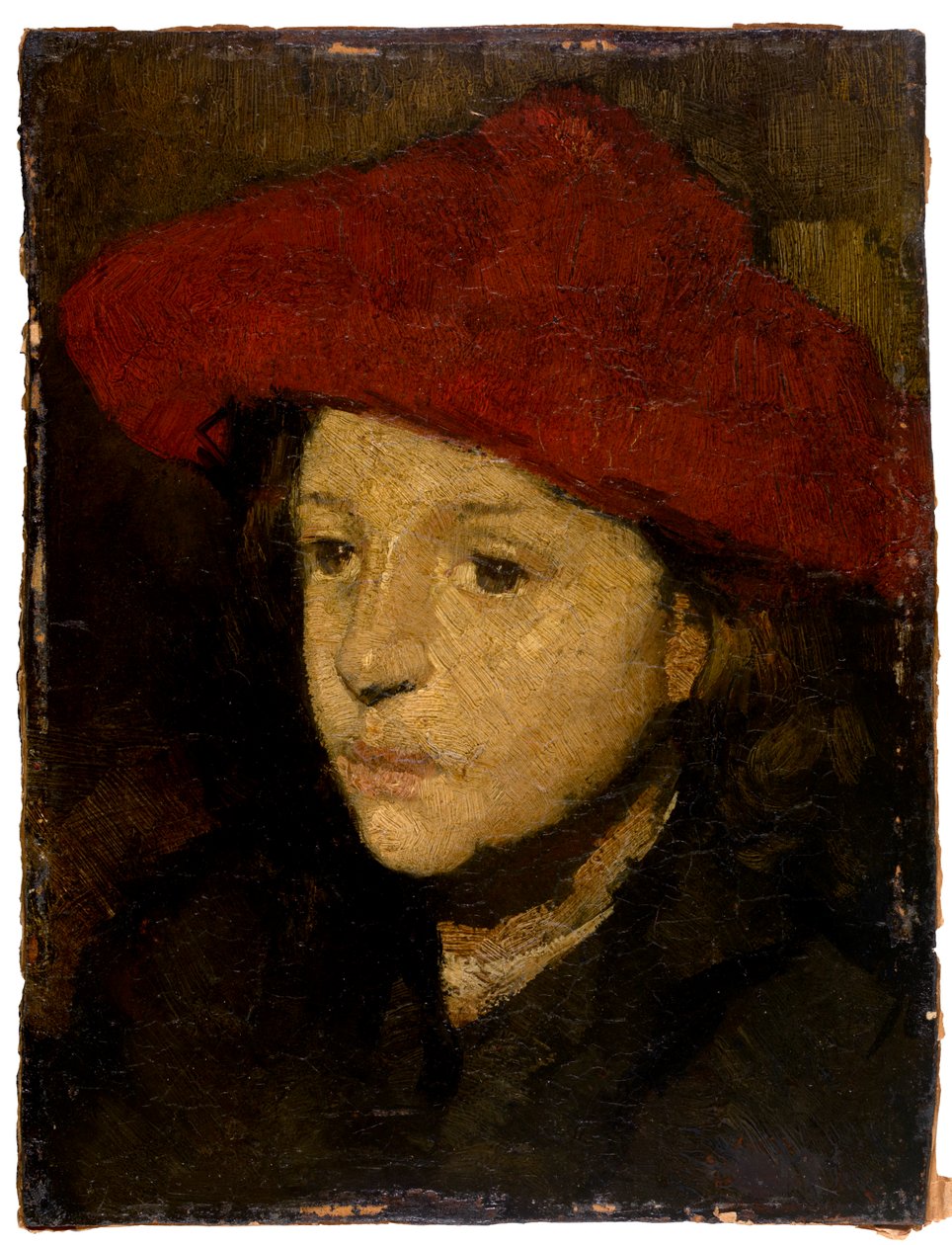 Fiú (olaj, fa) alkotó: School Netherlandish