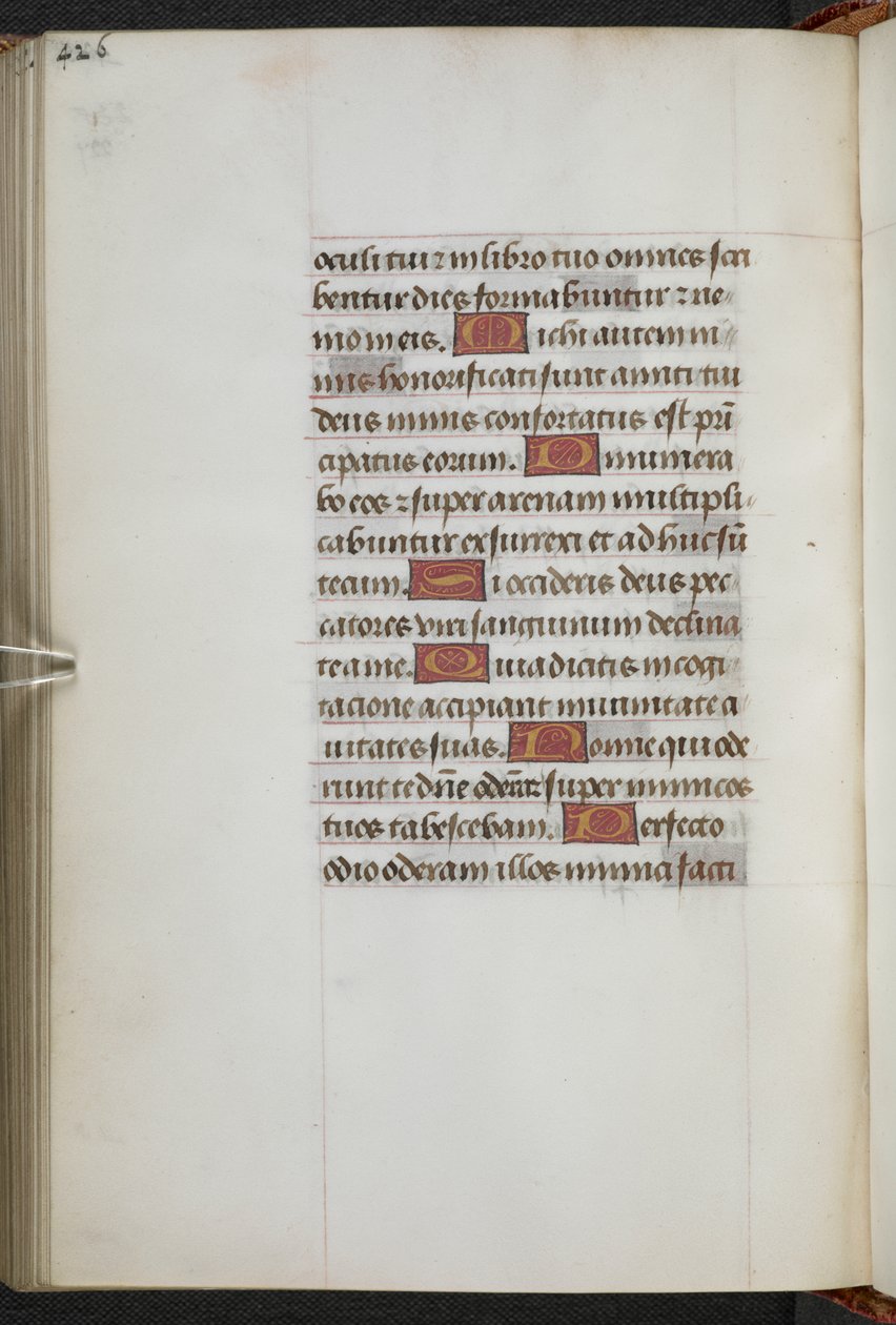 Kings 9, f.227v, Órakönyv, Sarum-i használat ("Anne Boleyn