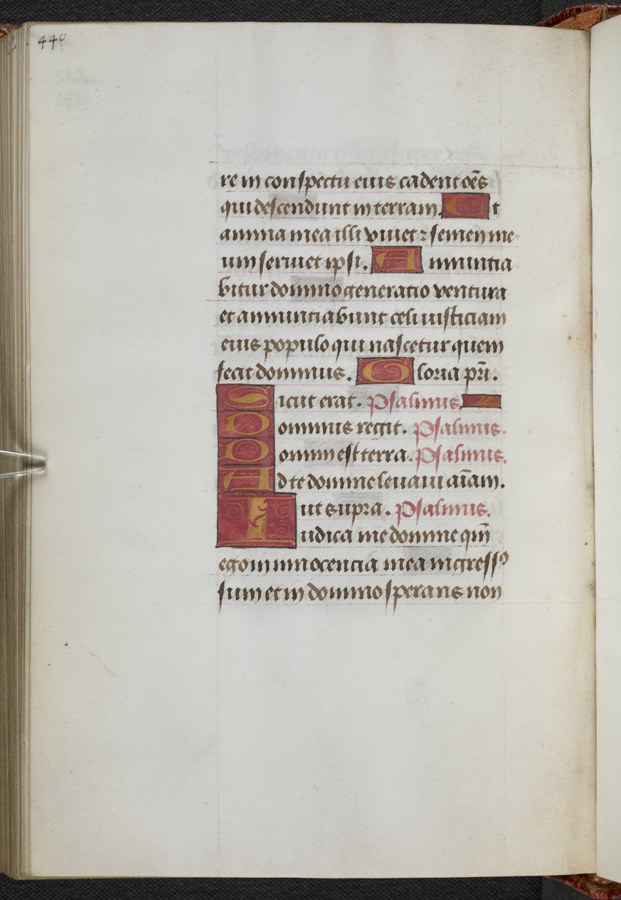Kings 9, f.234v, Órakönyv, Sarum-i használat ("Anne Boleyn