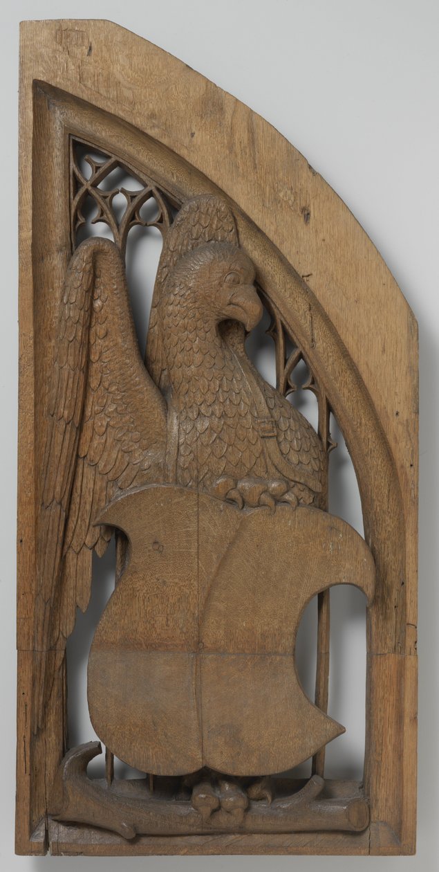 Panel egy orgonadobozból, c. 1510-20 (tölgy, polikrómia nyomaival) alkotó: School Netherlandish