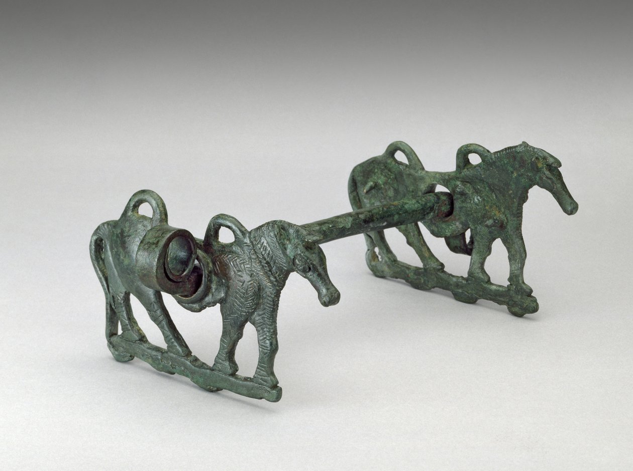 Horse Bit, valószínűleg ie 9.-7. század, Irán (bronz) alkotó: School Persian